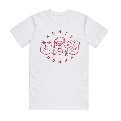 Aunty Donna - White Faces Tee 